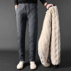 Zip Pockets Thicken Down Pant